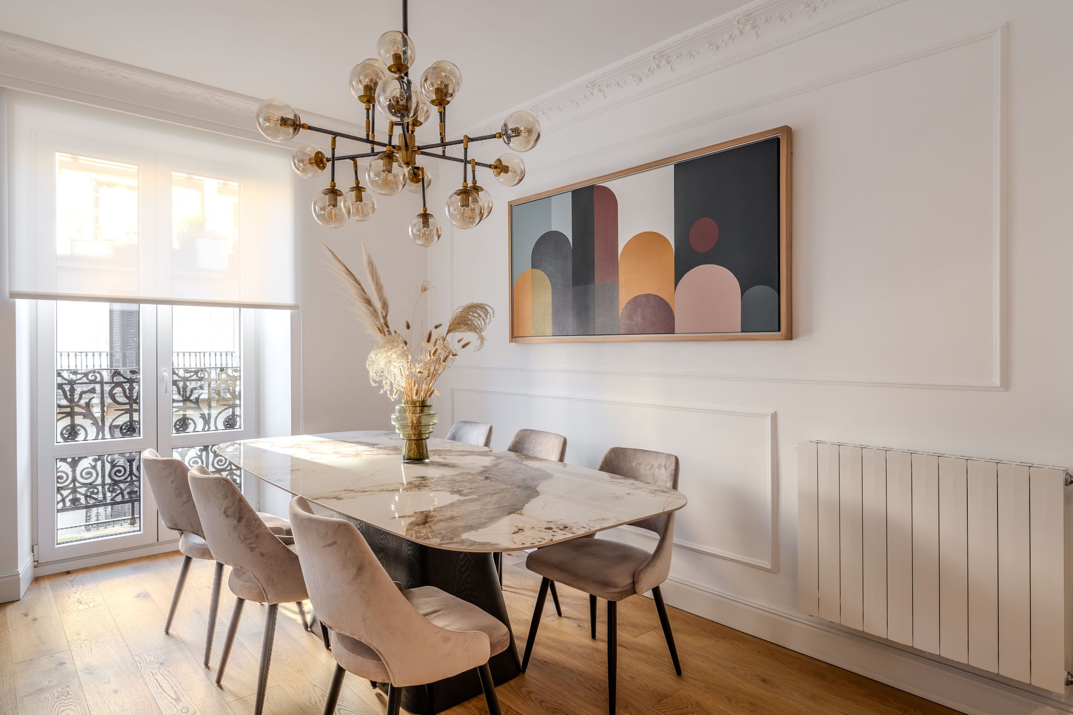 Dining room at Cathedral Prestige Suite